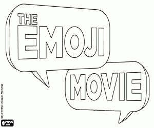 Colora Il film di Emoji, il logo originale