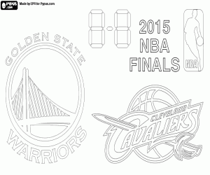 Colora Finale 2015 NBA Warriors vs Cavaliers