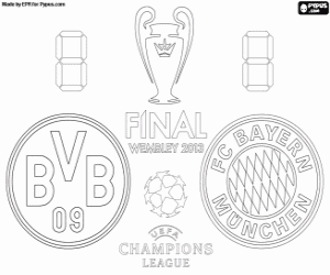 Colora Finale di Champions League 2012-2013