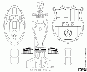Colora Finale di Champions League 2014-2015