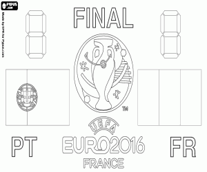 Colora Finale de la UEFA Euro 2016