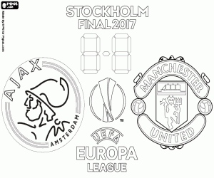 Colora Finale della Europa League 2016-2017