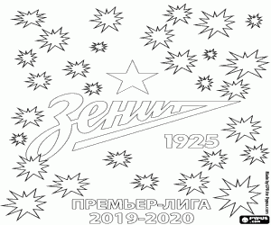 Colora FK Zenit, campione 2019-2020