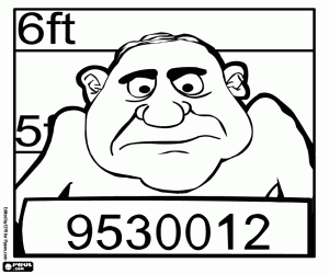 Colora Foto dil delinquente dalla polizia