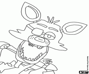 Colora Foxy, Five Nights at Freddy's