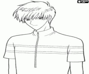 Colora Il fratello di Sakura, Toya Kinomoto