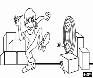 Colora Freccette, un divertente gioco