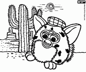 Colora Un Furby al deserto