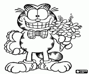 Colora Garfield pronti per San Valentino