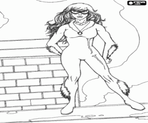 Colora La Gatta Nera, carattere