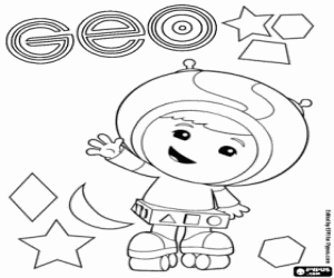 Colora Geo Umizoomi e forme geometriche