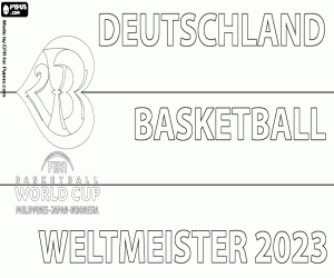 Colora Germania, Campione del Mondo FIBA 2023
