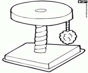 Colora Giocattolo per il gatto