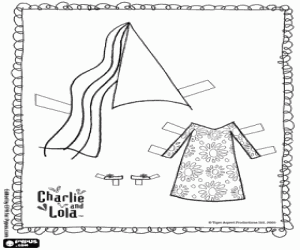 Colora Gioco di vestire Lola come una fata