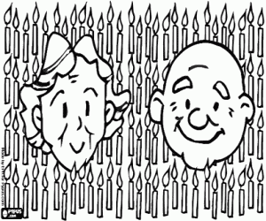 Colora Giornata delle persone anziane