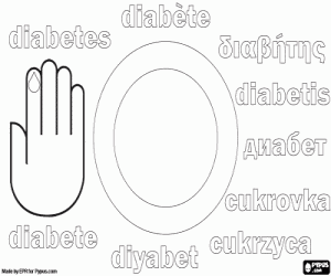 Colora Giornata del diabete
