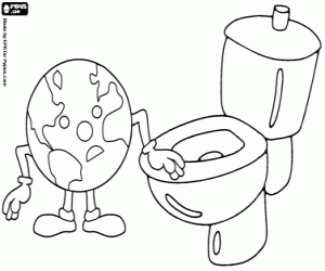 Colora Giornata mondiale delle toilette