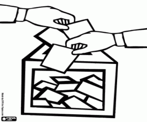 Colora Il giorno della democrazia