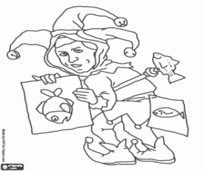 Colora Il giorno di scherzi, 1 aprile