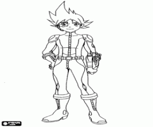 Colora Il giovane Brett dal Team Galaxy