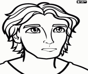 Colora Il giovane guerriero Nod