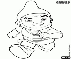 Colora Gnomeo alle avventure