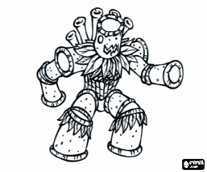 Colora Il gormiti Bu Bamboo