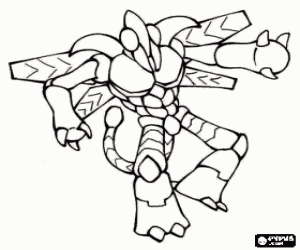 Colora Gormiti Dragon, il letale