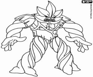 Colora Un gormiti della foresta