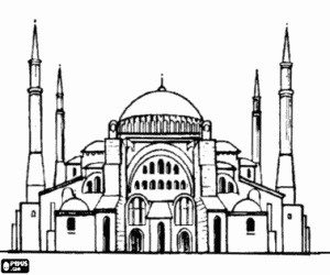 Colora Una grande moschea
