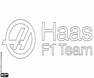 Colora Haas F1 Team, il logo