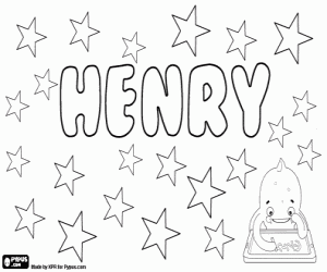 Colora Henry, nome inglese