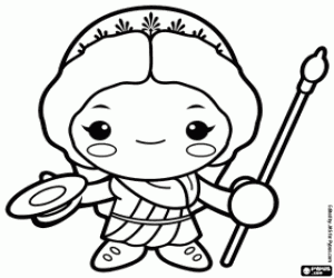 Colora Hera o Giunone, Regina degli dèi