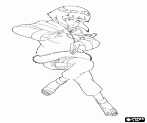 Colora Hinata Hyuga, personaggio di Naruto