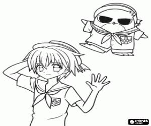 Colora Hippo, personaggio di Mermaid Melody