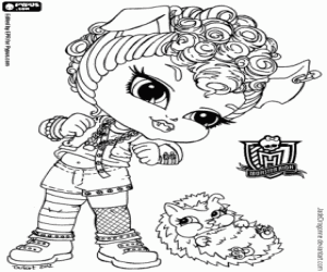 Colora Howleen Wolf, Monster High Baby