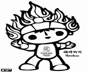 Colora Huanhuan, mascotte di Pechino 2008
