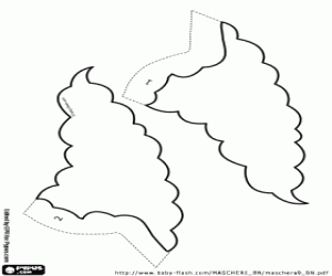 Colora I capelli del clown Krusty