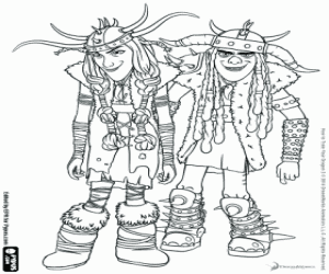 Colora I gemelli Testa di Tufo e Testa Bruta