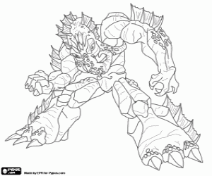 Colora I Gormiti dei mari, Poivrons