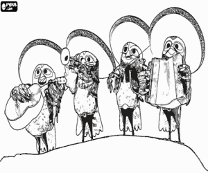 Colora I mariachis di Rango