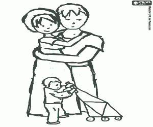 Colora I primi passi di un bambino