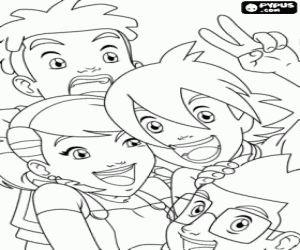 Colora I signori della natura