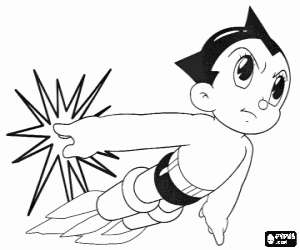 Colora I superpoteri di Astro Boy