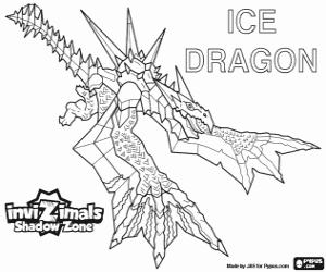 Colora Ice Dragon, Invizimals Le creature ombra