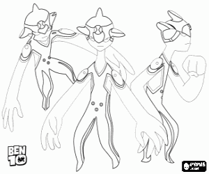 Colora Idem, un alien di Ben 10