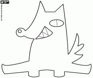 Colora Il Lupo cattivo