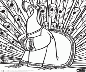 Colora Il malvagio Lord Shen