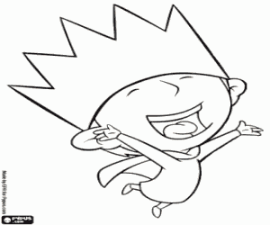 Colora Il piccolo re Macius