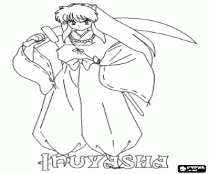 Colora Inuyasha e la spada